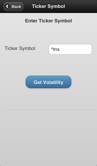 screenshot of ticker input screen 2
