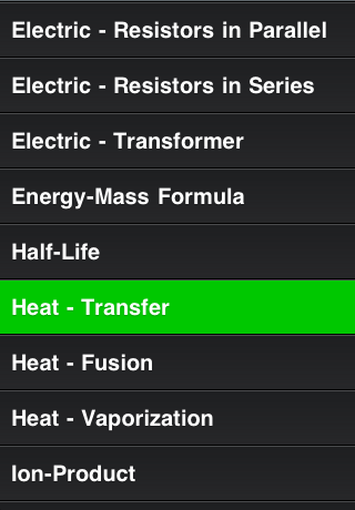 screenshot of example formula